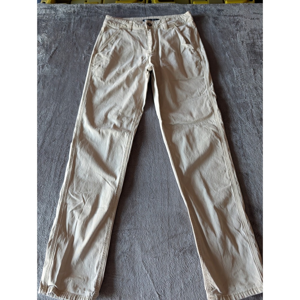 BKE Utility Mens Tan Straight Leg Chino Pants 28x32 Khaki Cotton Stretch